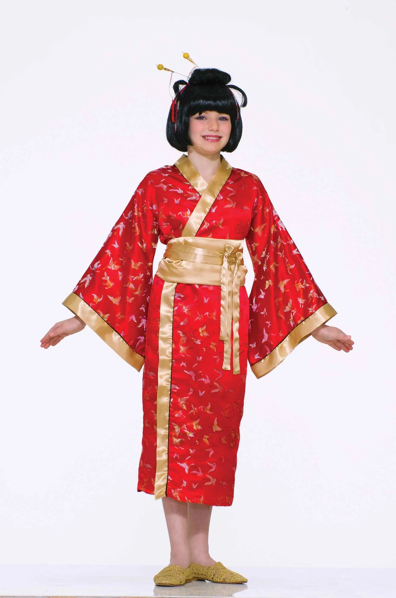 Kids Halloween Costumes Girls Geisha Costume