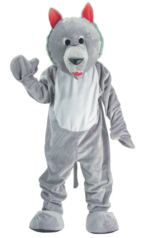 Kids Hungry Wolf Mascot Costume