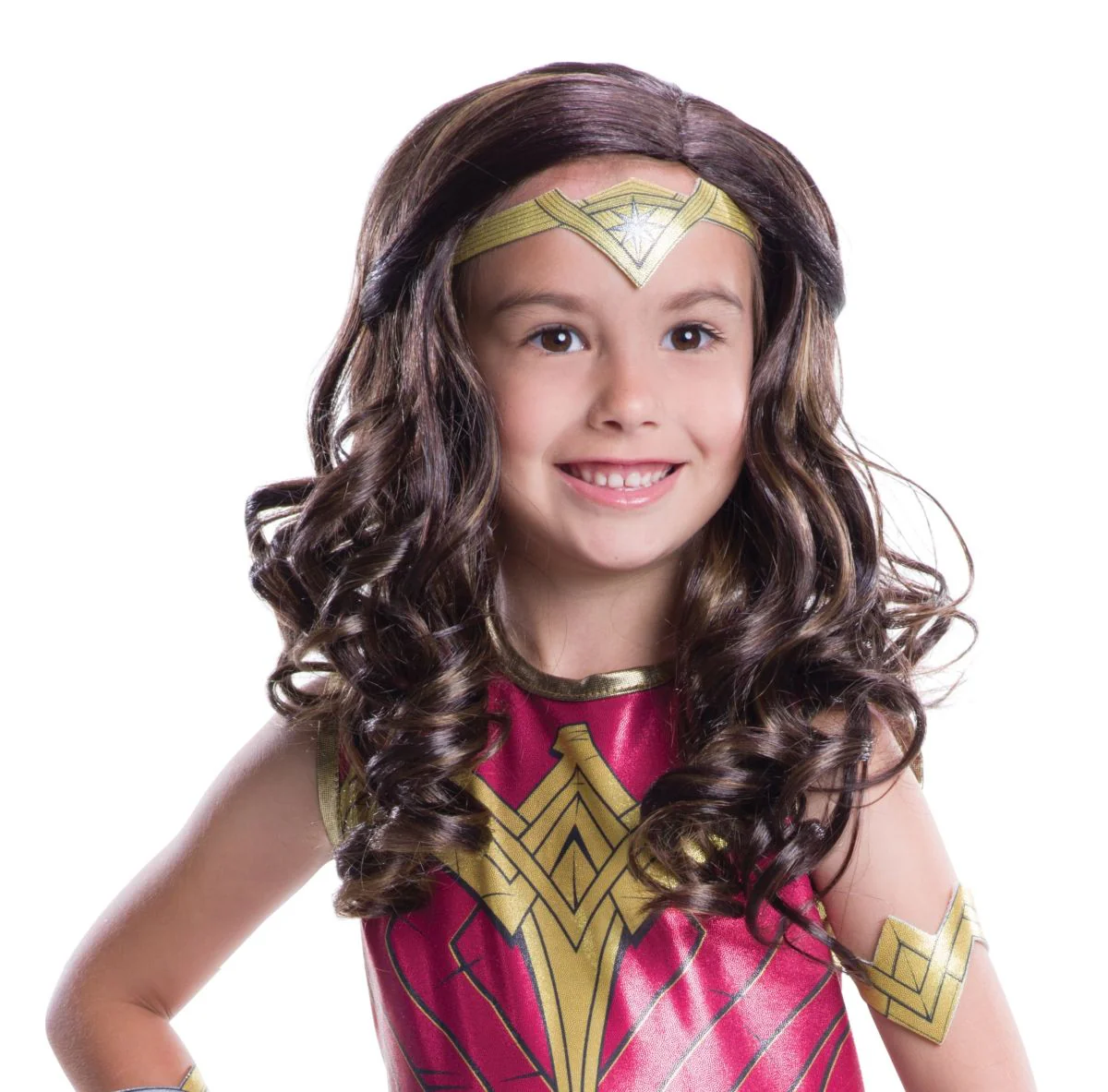 Kids Justice League Wonder Woman Wig