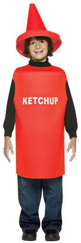 Kids Ketchup Bottle Costume