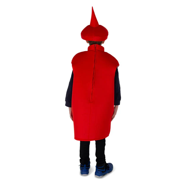 Kids Ketchup Bottle Costume - Image 3