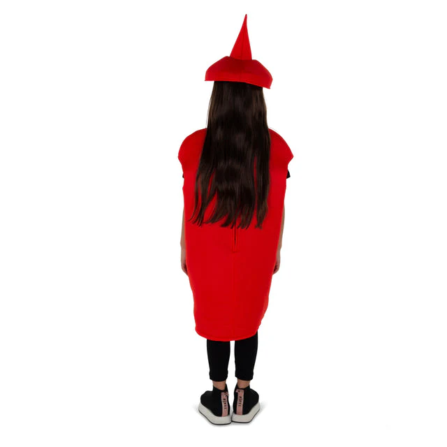 Kids Ketchup Bottle Costume - Image 5