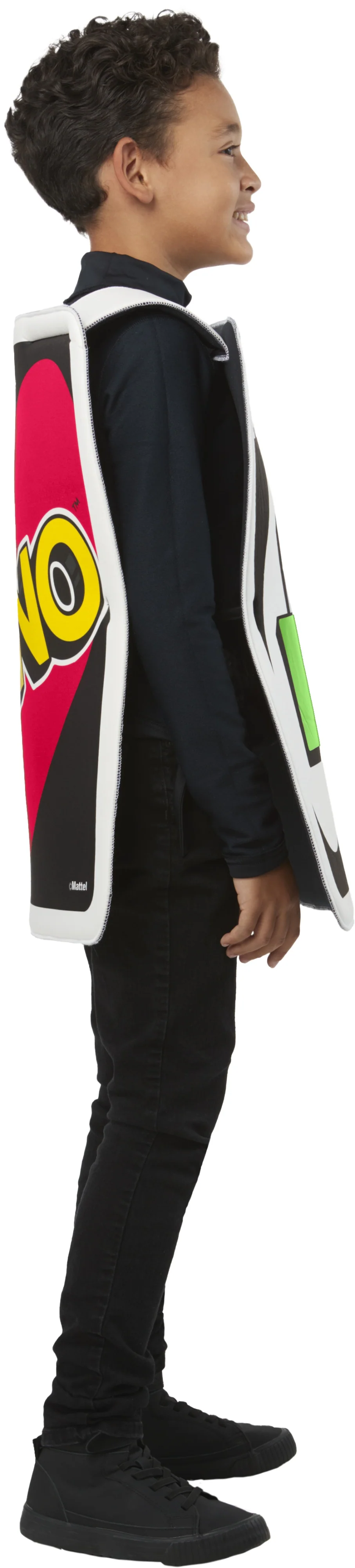 Kids Mattel Uno Card Game Draw Four Card Costume - Image 4