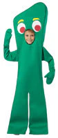 Kids Open-Face Gumby Costume