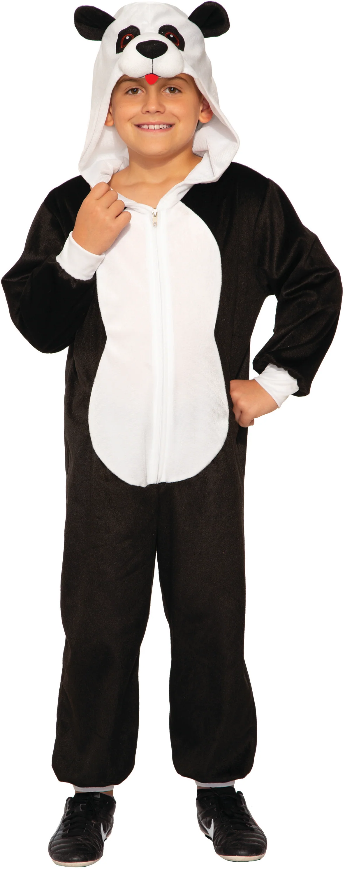 Kids Panda Costume Jumpsuit - Image 2