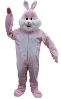Kids Pink Rabbit Mascot Costume