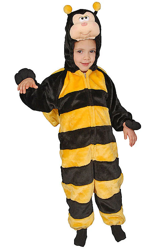 Kids Plush Bumble Bee Costume