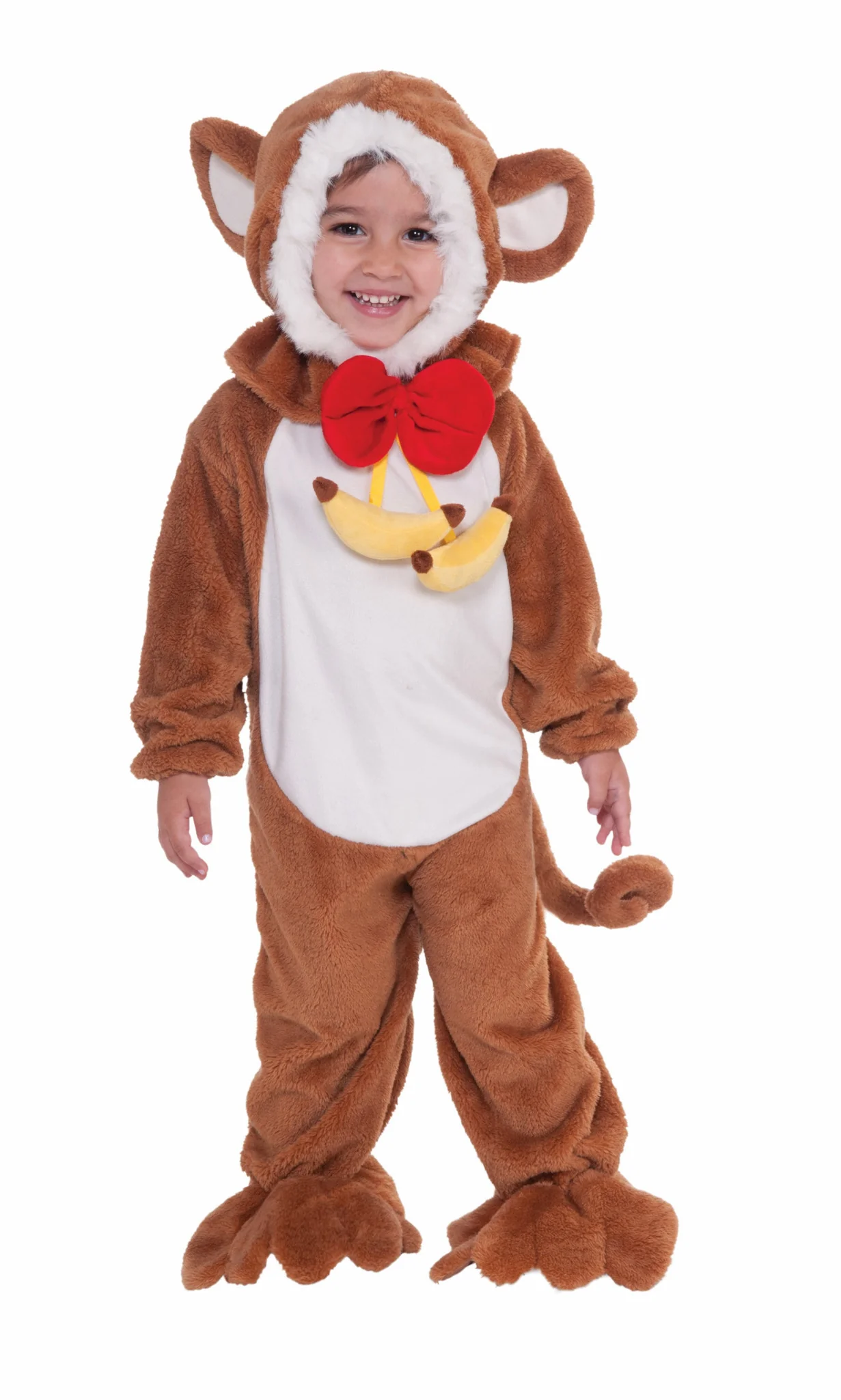 Kids Plush Monkey Costume - Image 2