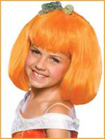 Kids Pumpkin Spice Wig