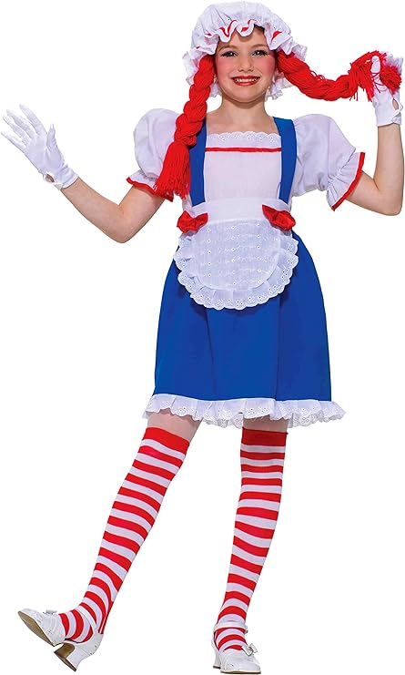 Girl's Rag Doll Costume