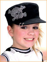 Kids Skull Rhinestone Hat