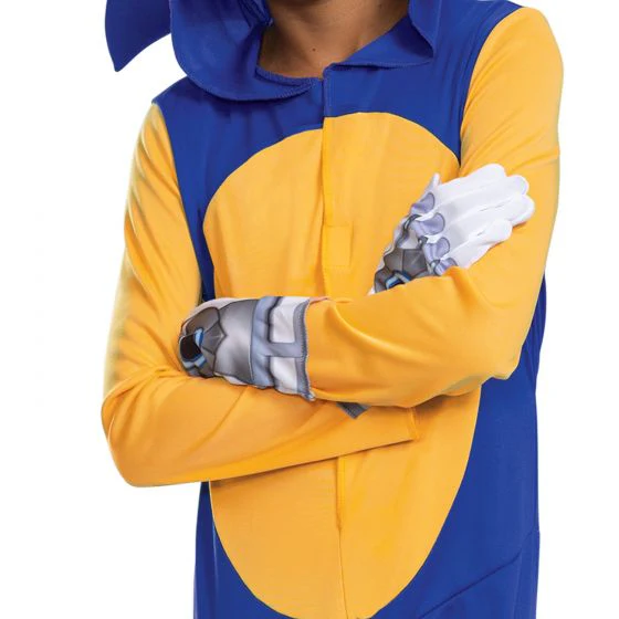 Kids Sonic Prime Sonic the Hedgehog Hooded Costume - Image 2
