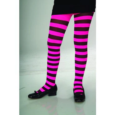 Kids Striped Tights - Various Colors - Image 3