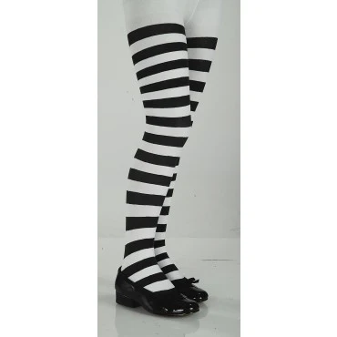 Kids Striped Tights - Various Colors - Image 4