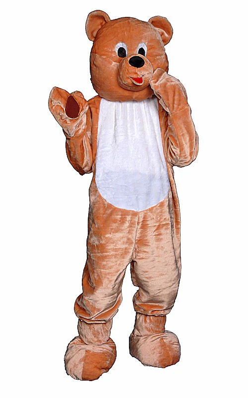 Kids Teddy Bear Mascot Costume
