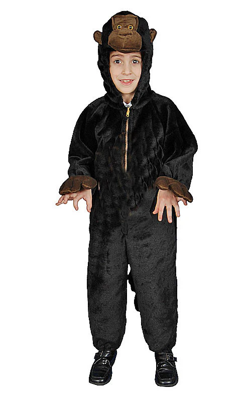 Kids/Toddlers Plush Gorilla Costume