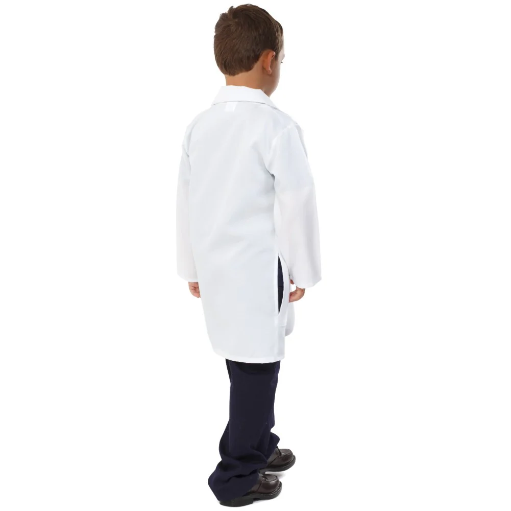Kids White Lab Coat Costume - Image 2
