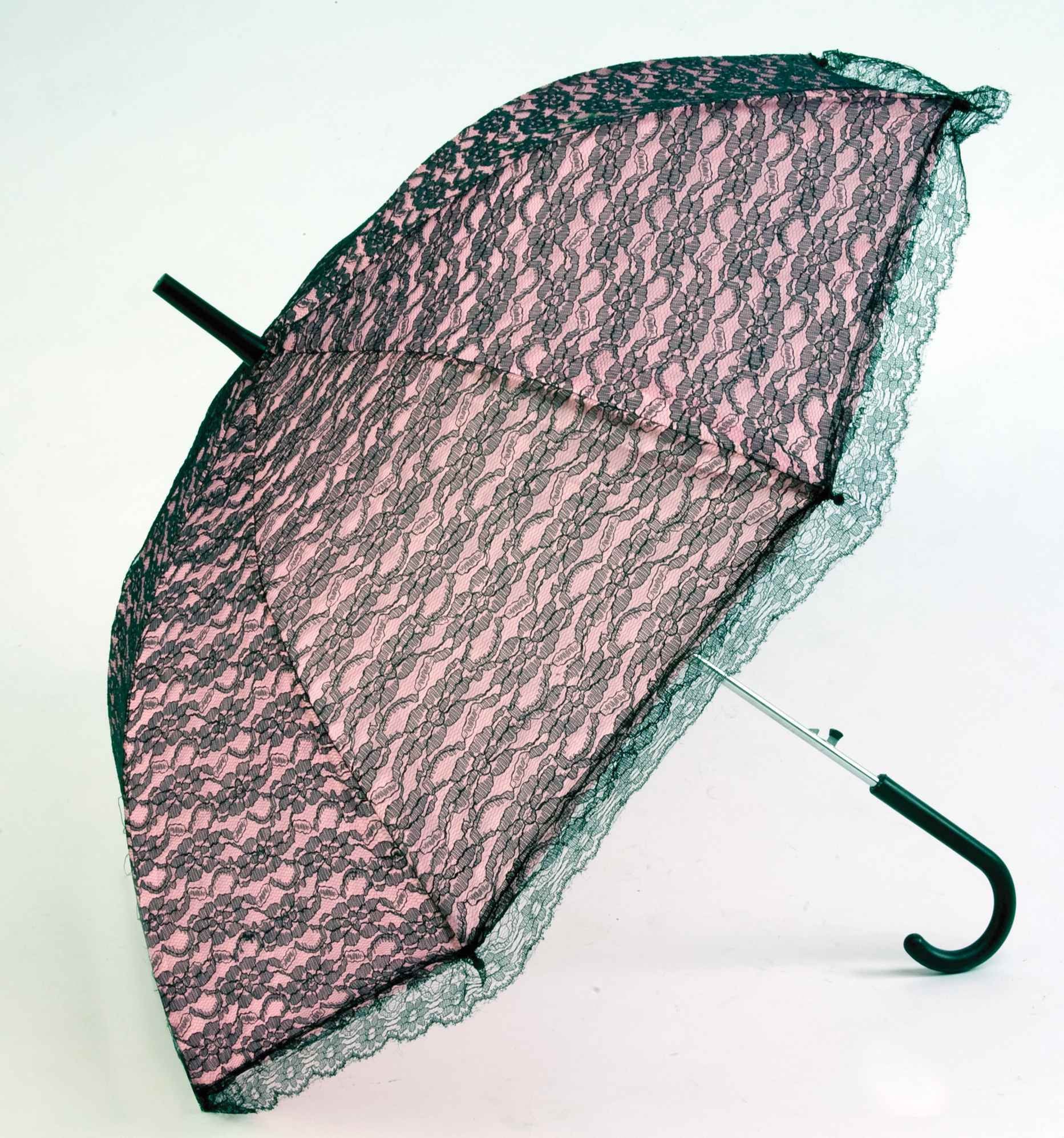 Lace Umbrella-Black
