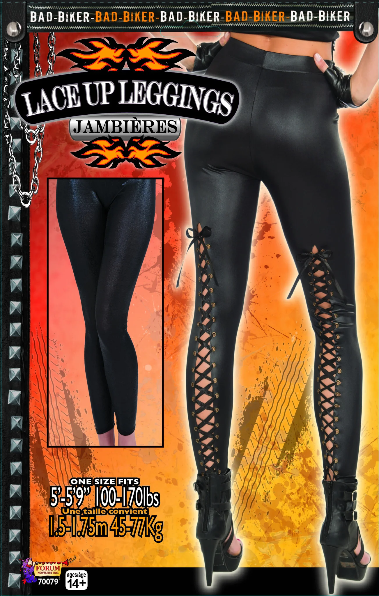 Lace Up Leggings