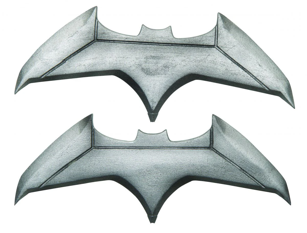 Large Silver Batman Batarangs