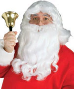 Long Santa Beard & Wig Set