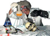 Mad Lab Kit Decorations