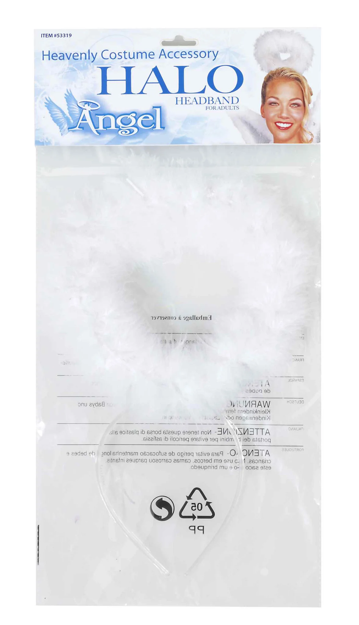 Marabou Angel Halo