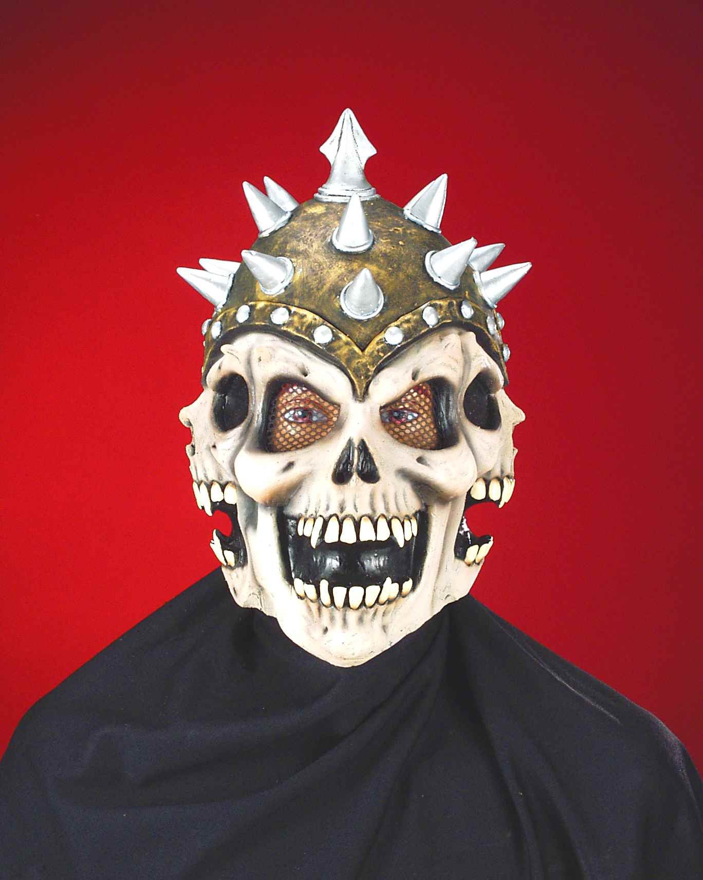 Mask-3-D Spiked Skull