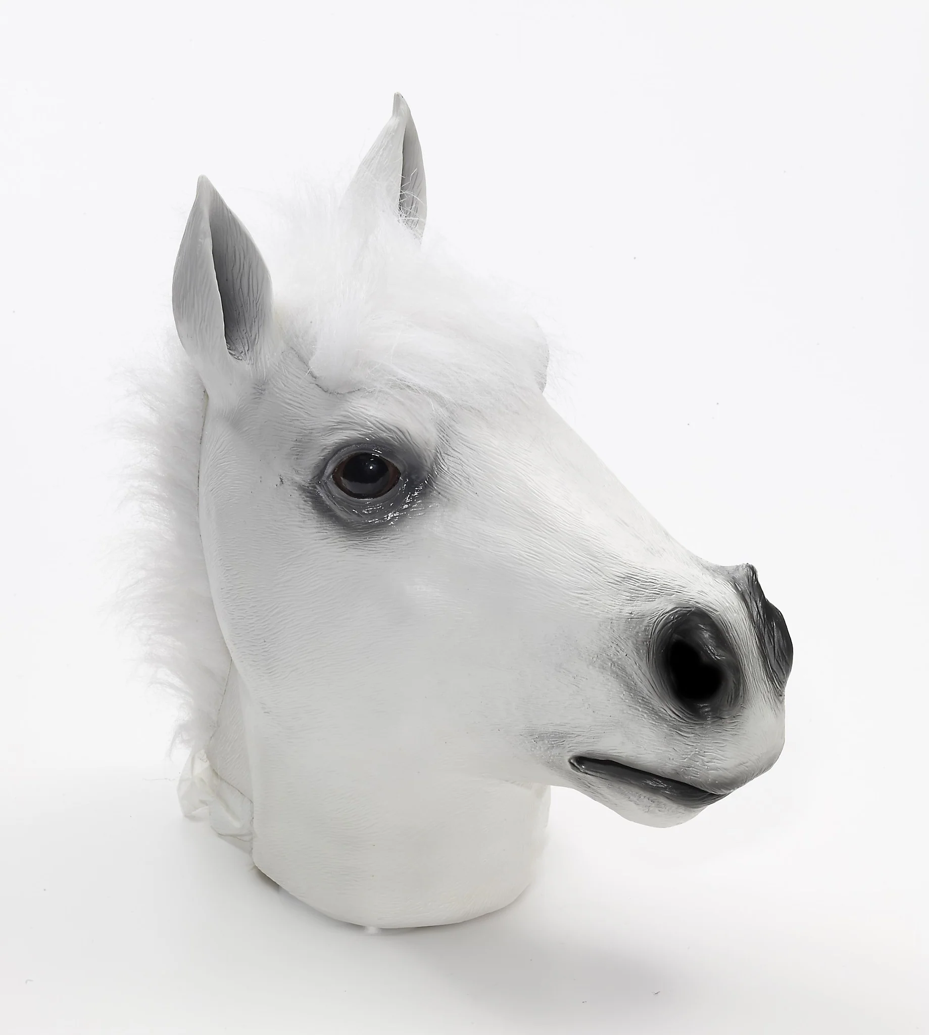 Mask-Deluxe Latex-White-Horse