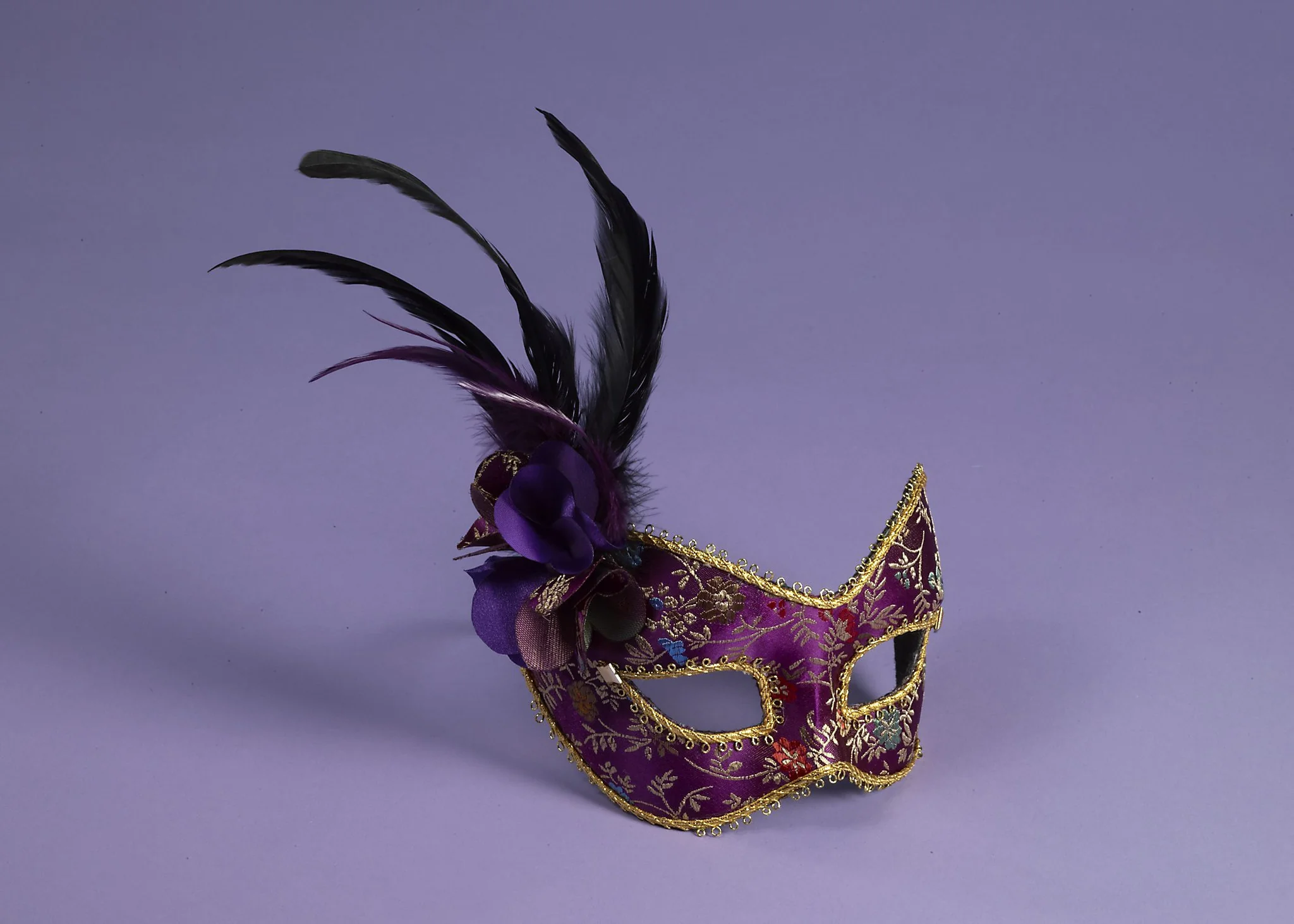 Mask-Purple W/Eyeglass Frame