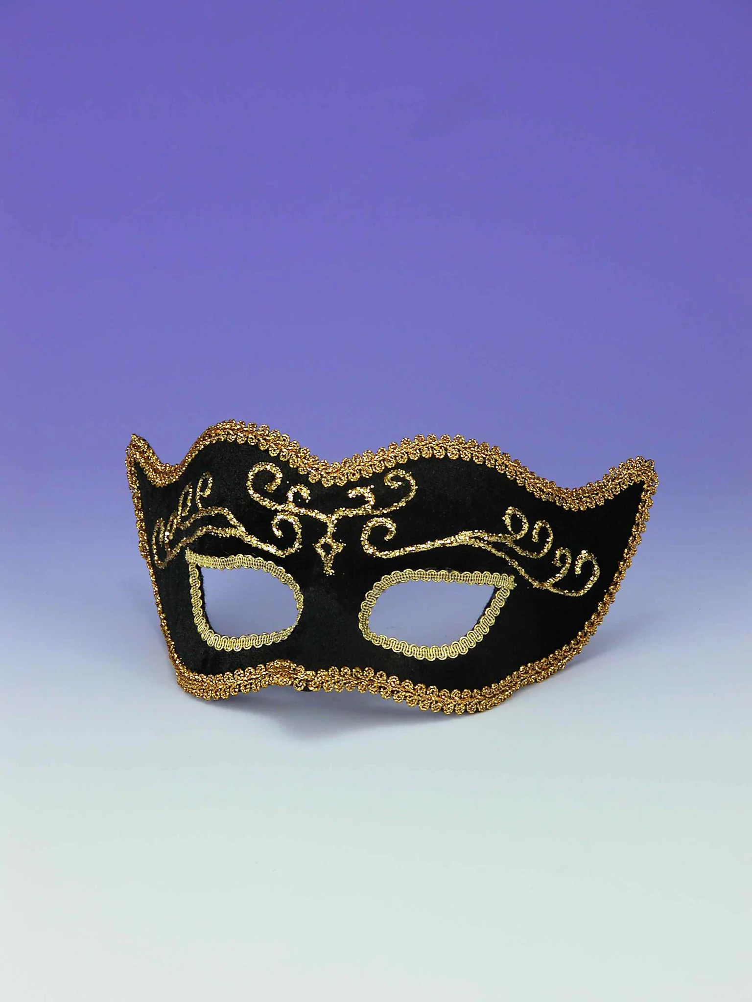 Masquerade Masks Black/Gold Masks