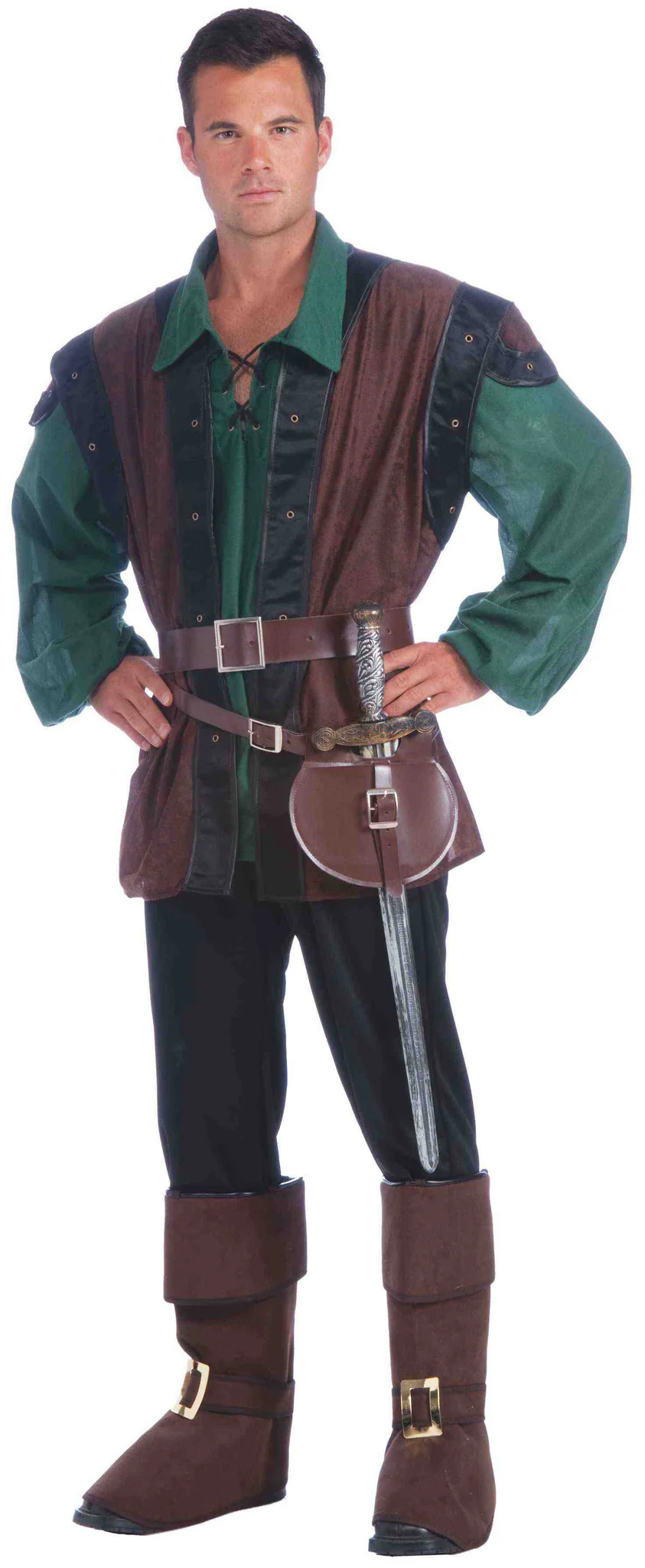 Medieval Dbl Wrap Belt & Sword