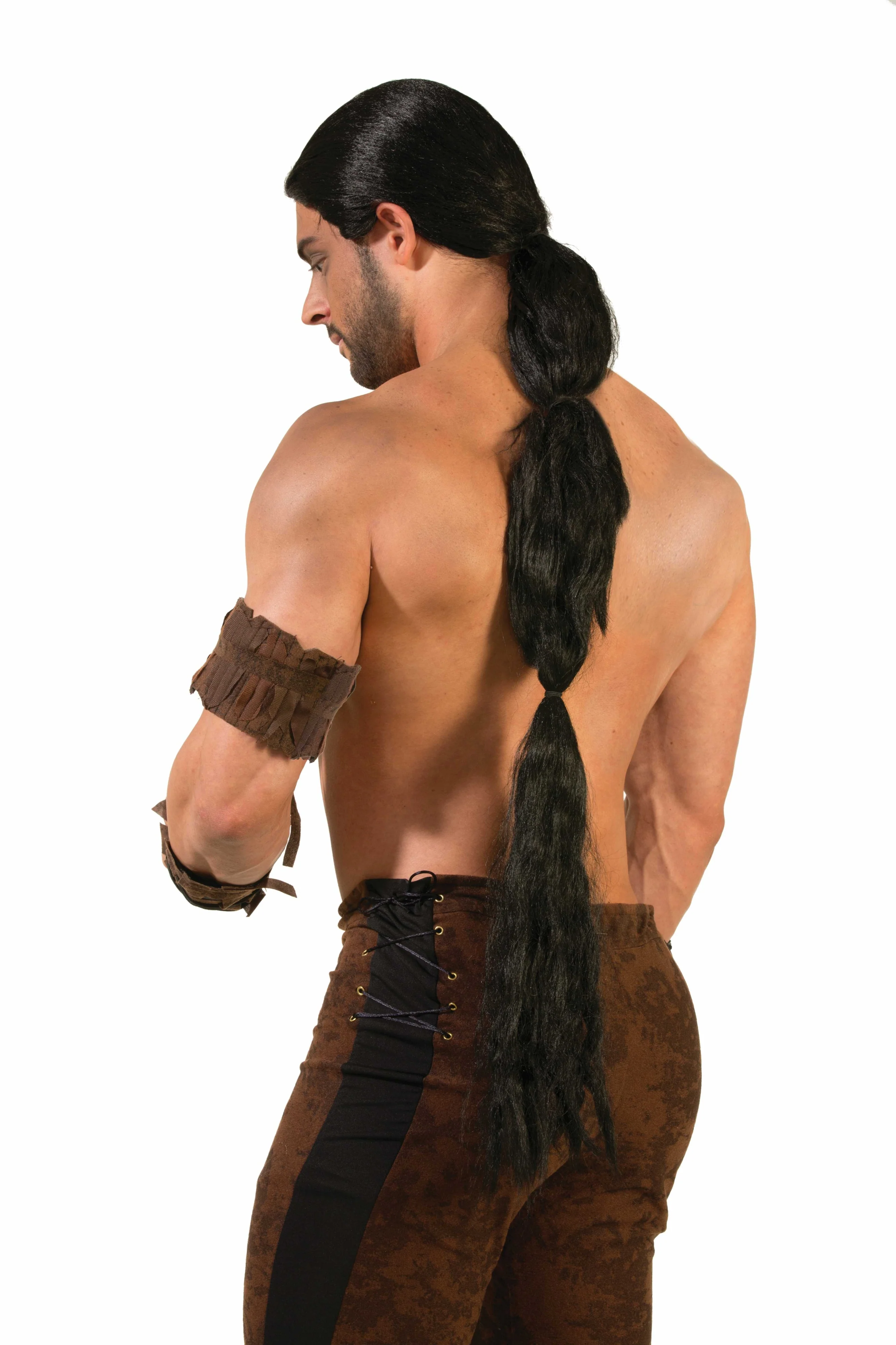 Medieval Fantasy Warrior Costume Wig