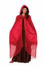 Medium Fantasy Elegant Cape - Ruby