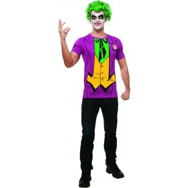 Mens Batman The Joker Costume Top