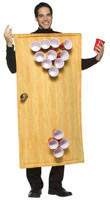 Mens Beer Pong Table Costume