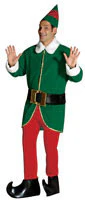 Mens Christmas Elf Costume