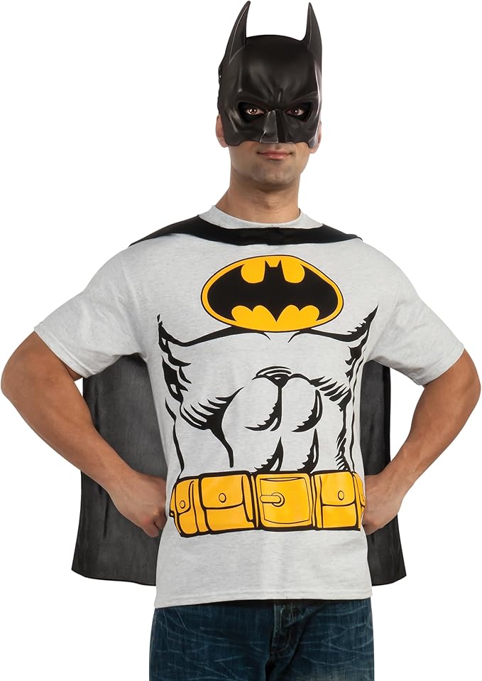 Mens Classic Batman T-Shirt Costume