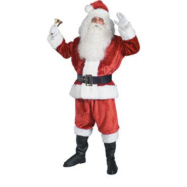 Mens Crimson Imperial Santa Suit