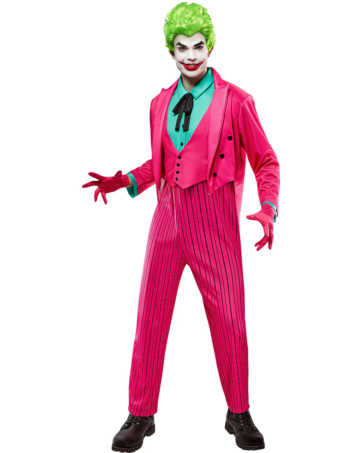 Mens DC Comics The Joker Deluxe Costume - Image 2