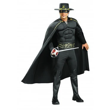 Mens Deluxe Zorro Costume