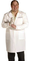 Mens Dr. Seymour Bush Plus Size Gynecologist Coat