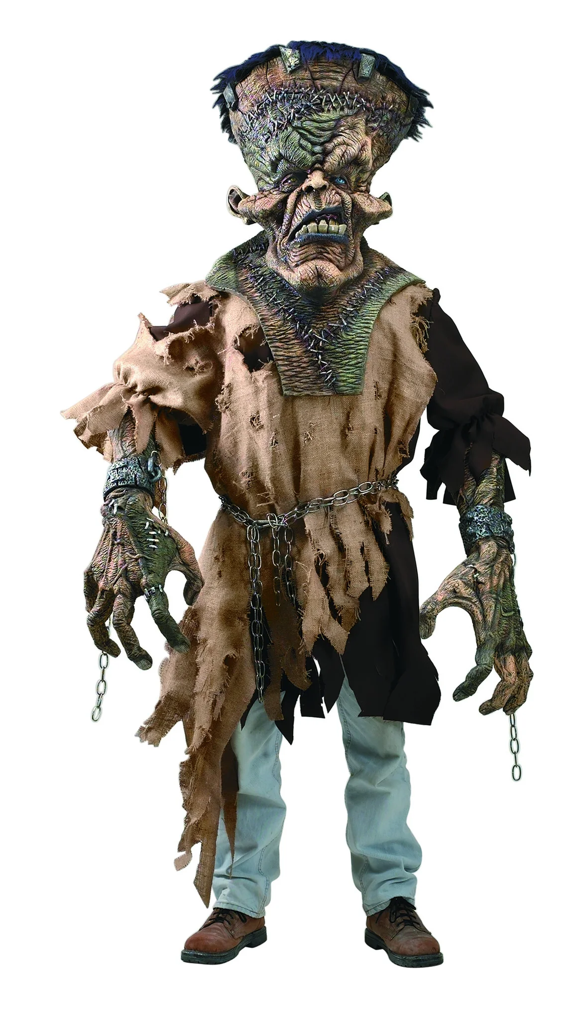 Mens Freaky Monster Creature Reacher Costume