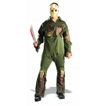 Mens Friday the 13th Deluxe Jason Voorhees Costume