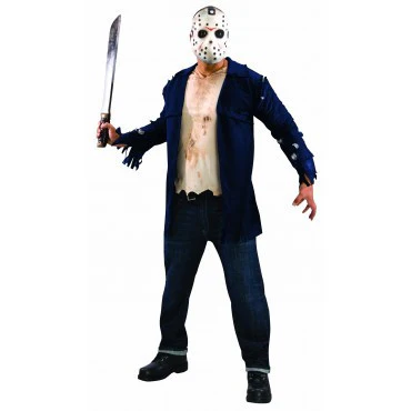 Mens Friday the 13th Deluxe Jason Voorhees Costume