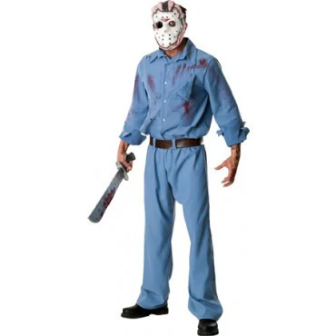 Mens Friday the 13th Deluxe Jason Voorhees Costume