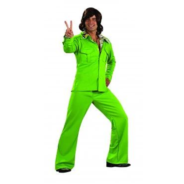 Mens Green Leisure Suit
