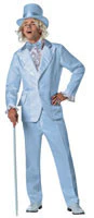 Mens "Dumb and Dumber" Harry Blue Tuxedo