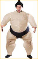 Mens Inflatable Sumo Costume
