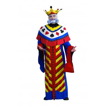 Mens King Playing Card Costume